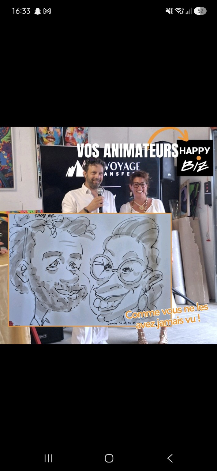 Les animateurs de Happy Biz lors d’une rencontre